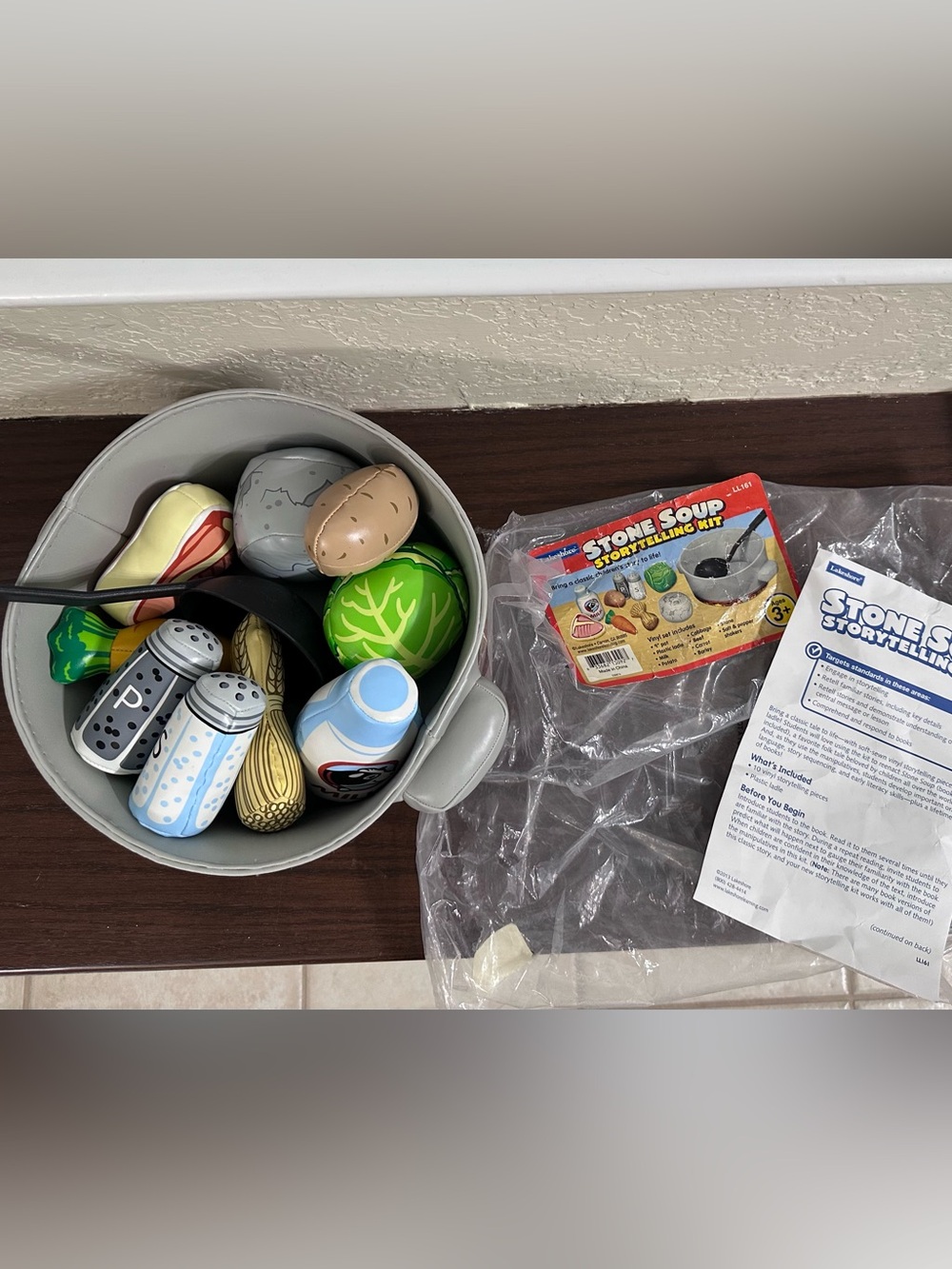 Lakeshore Stone Soup story retelling kit